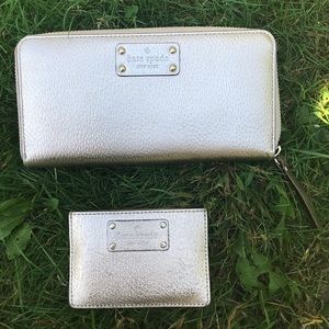 Kate Spade wallet and cardholder set